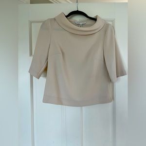 Trina Turk cowl neck crop top